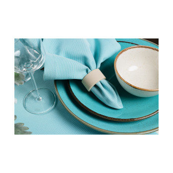 Тарелка для пиццы Porland Seasons Turquoise, 28 см 