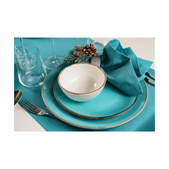Тарелка для пиццы Porland Seasons Turquoise, 28 см 