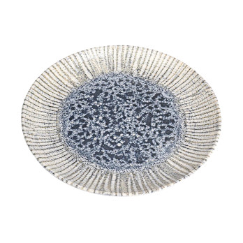 Тарелка Porland Iris Blue, 25 см