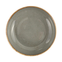 Салатник полуглубокий Porland Seasons Dark Grey, 22 см 