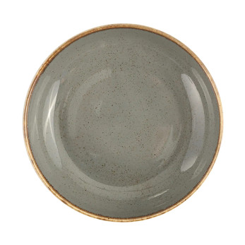 Салатник полуглубокий Porland Seasons Dark Grey, 22 см 