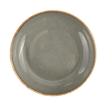 Салатник полуглубокий Porland Seasons Dark Grey, 22 см 