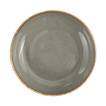 Салатник полуглубокий Porland Seasons Dark Grey, 22 см 