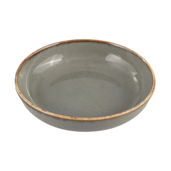 Салатник полуглубокий Porland Seasons Dark Grey, 22 см 