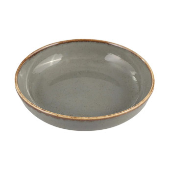 Салатник полуглубокий Porland Seasons Dark Grey, 22 см 