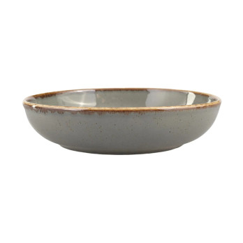 Салатник полуглубокий Porland Seasons Dark Grey, 22 см 
