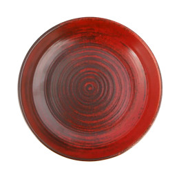 Салатник полуглубокий Porland Lykke Red, 22 см 