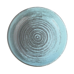 Салатник полуглубокий Porland Lykke Turquoise, 22 см 