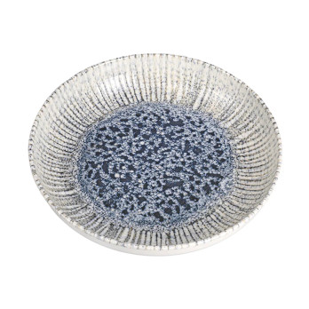 Салатник полуглубокий Porland Iris Blue, 22 см