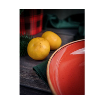 Салатник полуглубокий Porland Seasons Red, 22 см