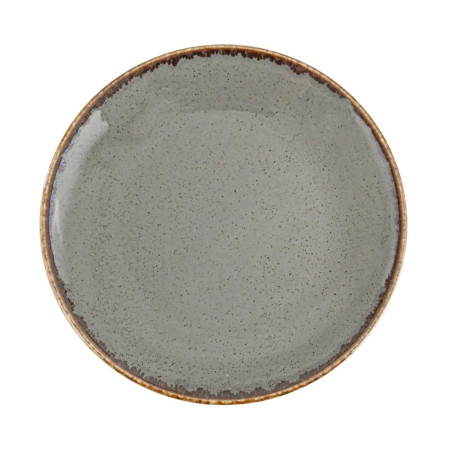 Тарелка Porland Seasons Dark Grey, 18 см