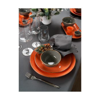 Тарелка Porland Seasons Orange, 18 см 