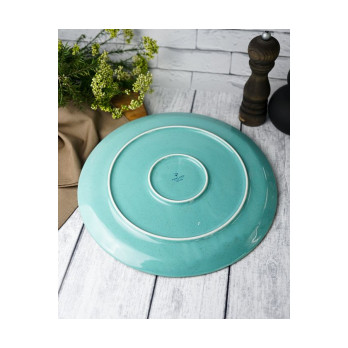 Тарелка для пиццы Porland Seasons Turquoise, 32 см 