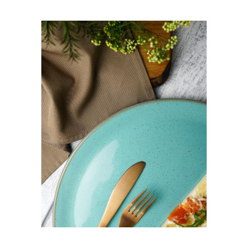Тарелка для пиццы Porland Seasons Turquoise, 32 см 
