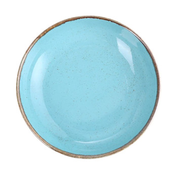 Салатник полуглубокий Porland Seasons Turquoise, 17 см 