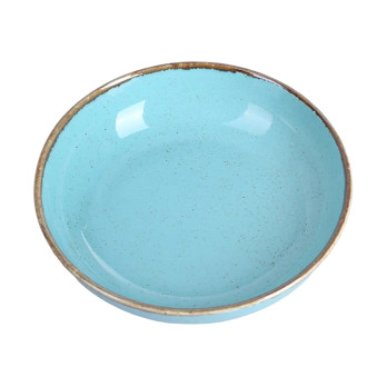 Салатник полуглубокий Porland Seasons Turquoise, 17 см 
