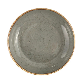 Салатник полуглубокий Porland Seasons Dark Grey, 17 см