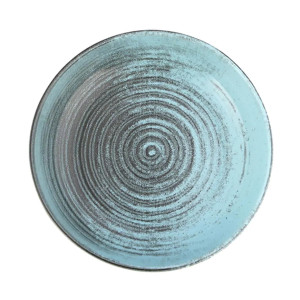 Салатник полуглубокий Porland Lykke Turquoise, 17 см