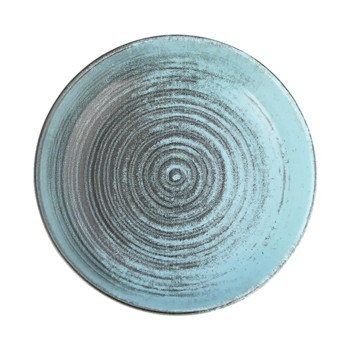 Салатник полуглубокий Porland Lykke Turquoise, 17 см 