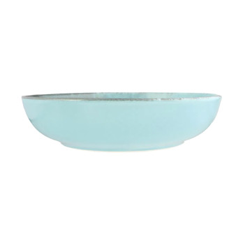 Салатник полуглубокий Porland Lykke Turquoise, 17 см 