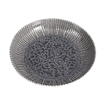 Салатник полуглубокий Porland Ethos Iris Grey, 17 см