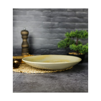 Тарелка глубокая Porland Stoneware Pearl, 28 см 