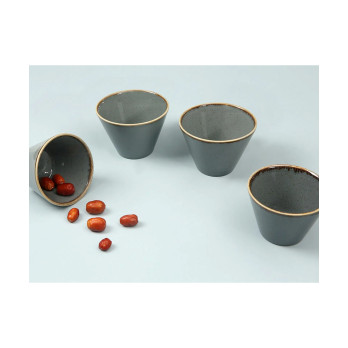 Соусник конический Porland Seasons Dark Grey, 9 см 