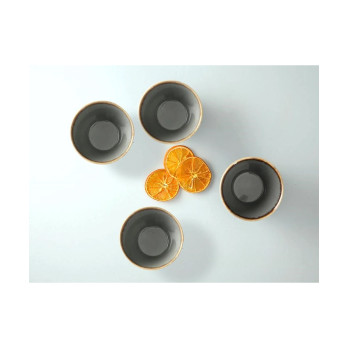 Соусник конический Porland Seasons Dark Grey, 9 см 