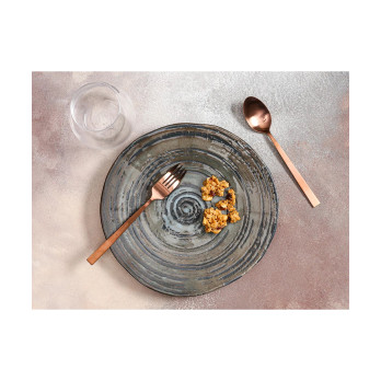 Тарелка Porland Stoneware Vintage, 22 см 
