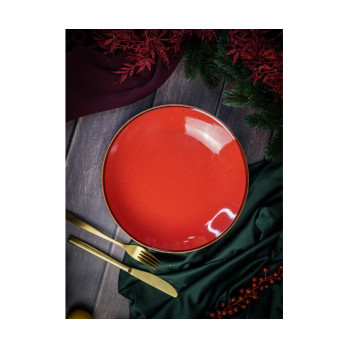 Тарелка глубокая Porland Seasons Red, 26 см