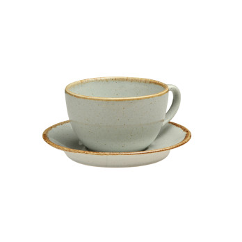Чашка чайная Porland Seasons Grey, 340 мл 