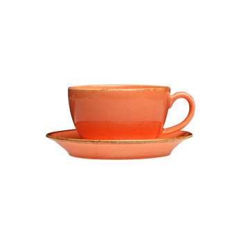 Чашка чайная Porland Seasons Orange, 340 мл 