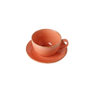 Чашка чайная Porland Seasons Orange, 340 мл 