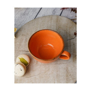 Чашка чайная Porland Seasons Orange, 340 мл 