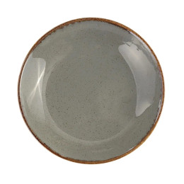 Тарелка глубокая Porland Seasons Dark Grey, 21 см  