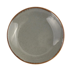Тарелка глубокая Porland Seasons Dark Grey, 21 см