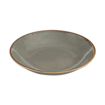 Тарелка глубокая Porland Seasons Dark Grey, 21 см  