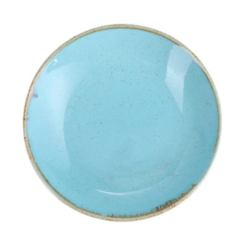Тарелка глубокая Porland Seasons Turquoise, 21 см 