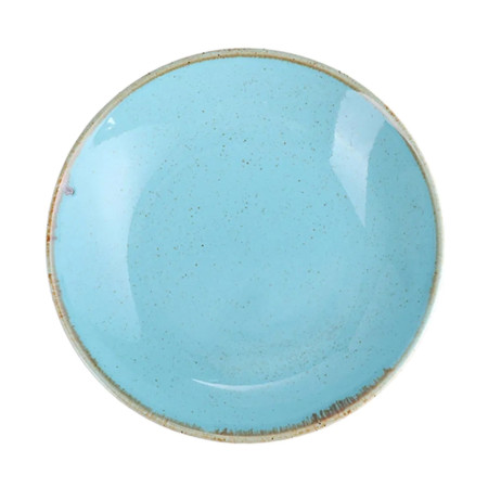 Тарелка глубокая Porland Seasons Turquoise, 21 см 
