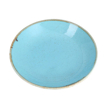 Тарелка глубокая Porland Seasons Turquoise, 21 см 