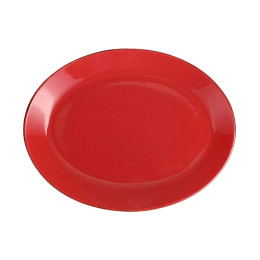 Блюдо овальное Porland Seasons Red, 18х14 см 