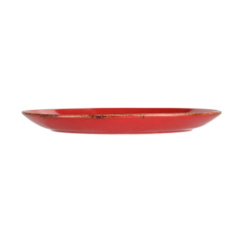 Блюдо овальное Porland Seasons Red, 18х14 см 