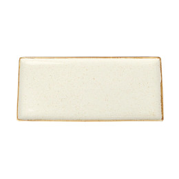 Блюдо прямоугольное Porland Seasons Beige, 35х16 см 