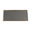 Блюдо прямоугольное Porland Seasons Dark Grey, 35х16 см 