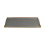 Блюдо прямоугольное Porland Seasons Dark Grey, 35х16 см 