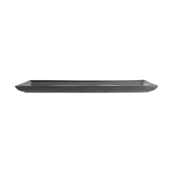 Блюдо прямоугольное Porland Black, 35х16 см 