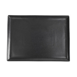 Блюдо прямоугольное Porland Seasons Black, 21х27см 