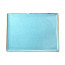 Блюдо прямоугольное Porland Seasons Turquoise, 21х27 см 