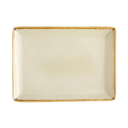 Блюдо прямоугольное Porland Seasons Yellow, 21х27 см 