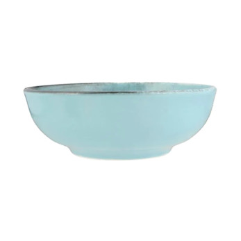 Салатник полуглубокий Porland Lykke Turquoise, 13 см